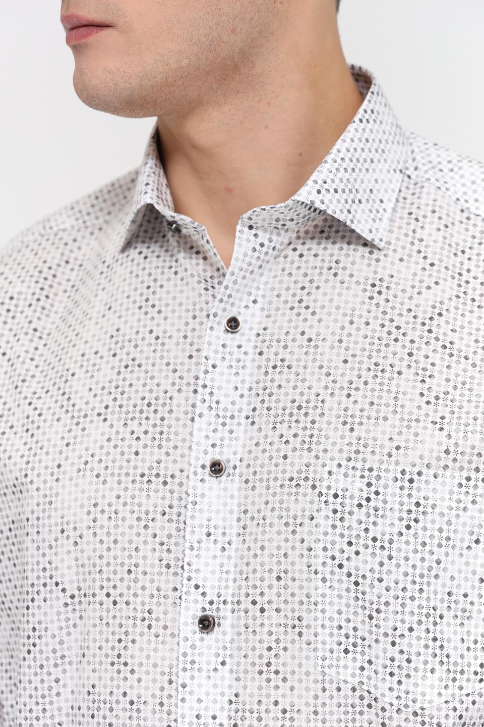 Рубашка Casa Moda с принтом