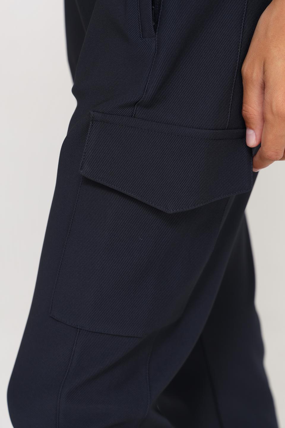 Брюки Monari кюлоты темно-синие