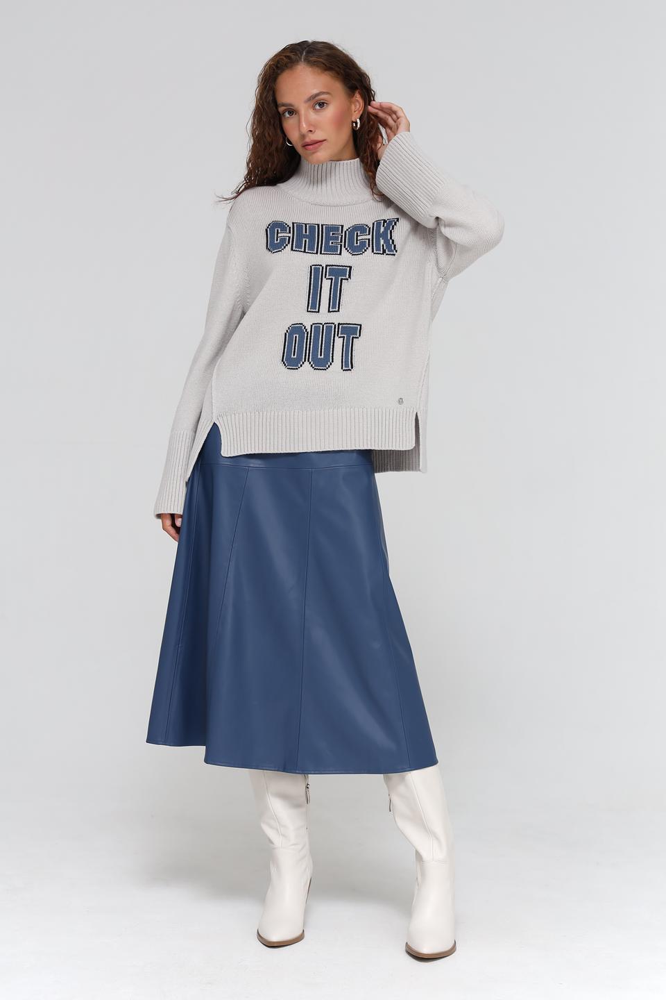 Пуловер Monari с надписью