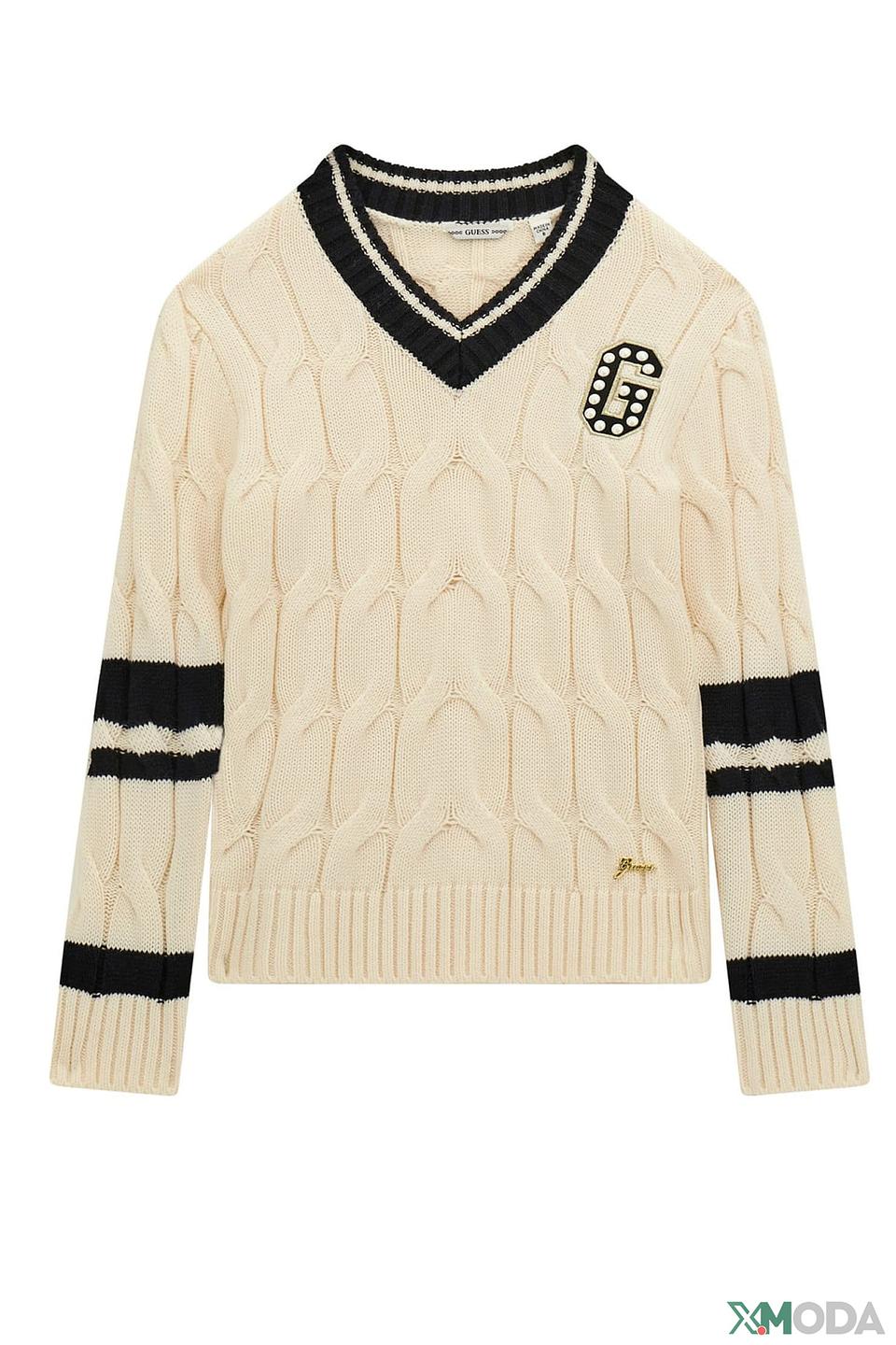 Джемпер Guess дев. с логотипом