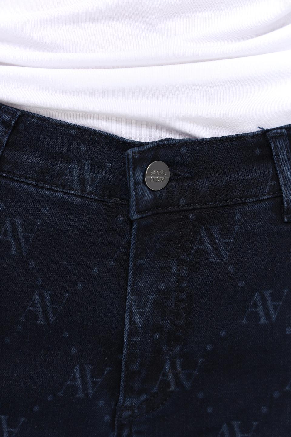 Джинсы Angels с логотипом, синие