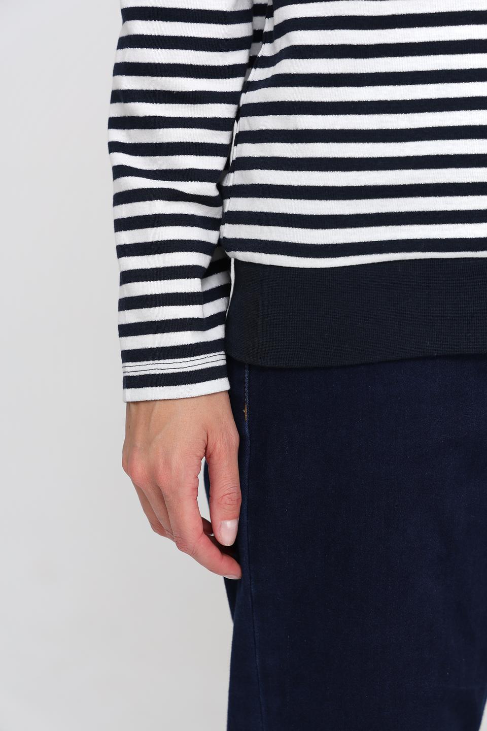 Пуловер Time Zone в полоску