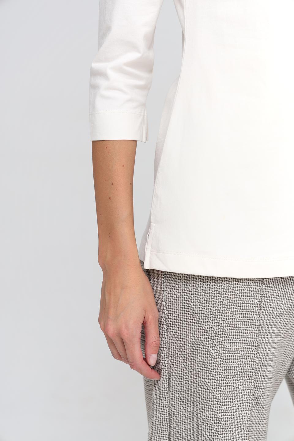 Футболка Oui женская кремовая