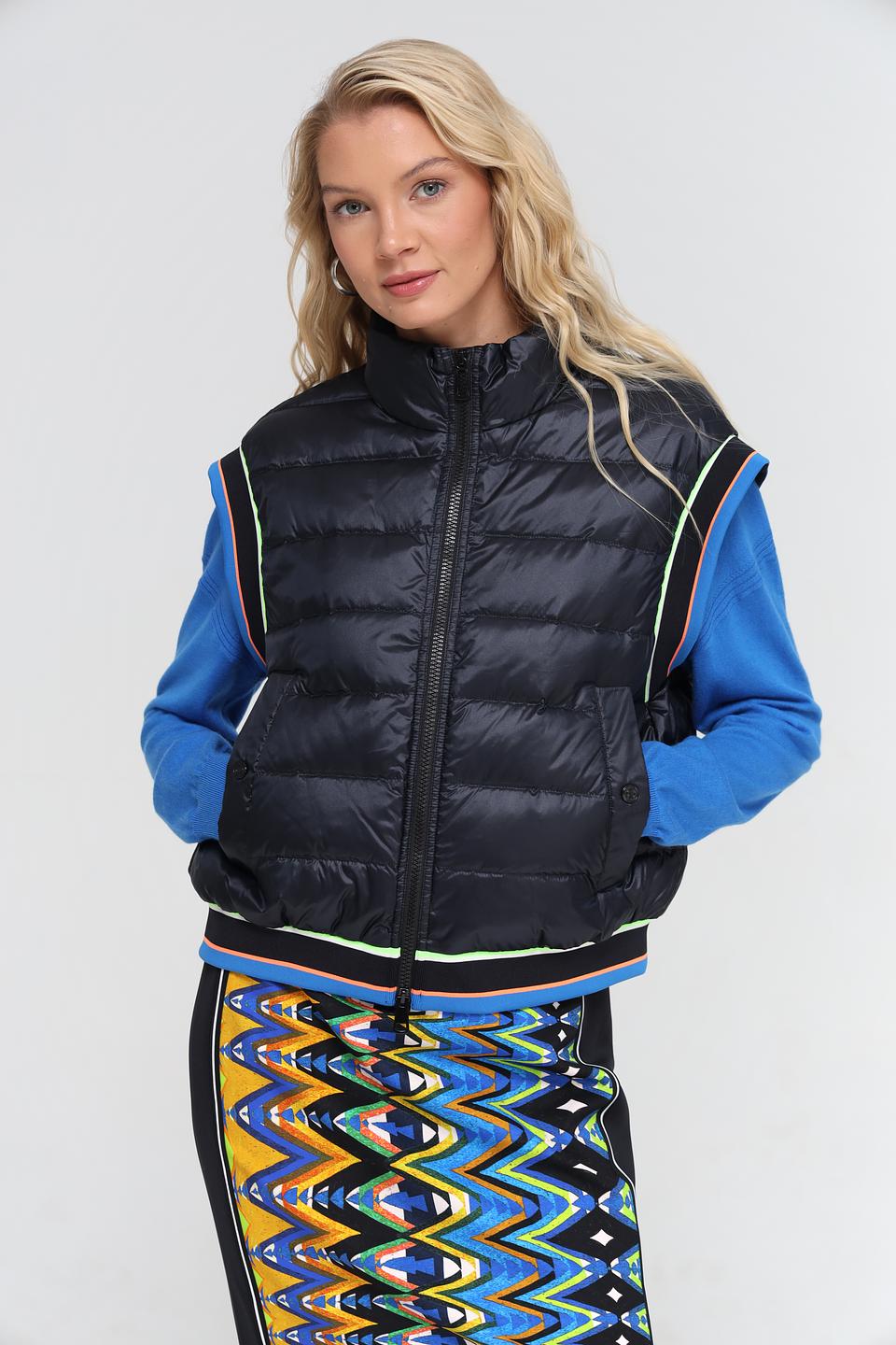 Жилет Marc Cain стеганый черный