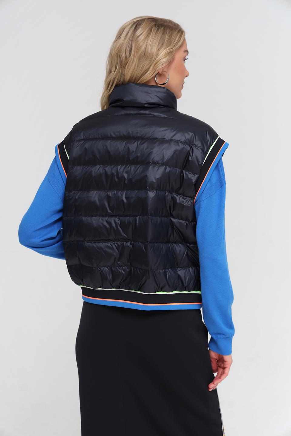 Жилет Marc Cain стеганый черный