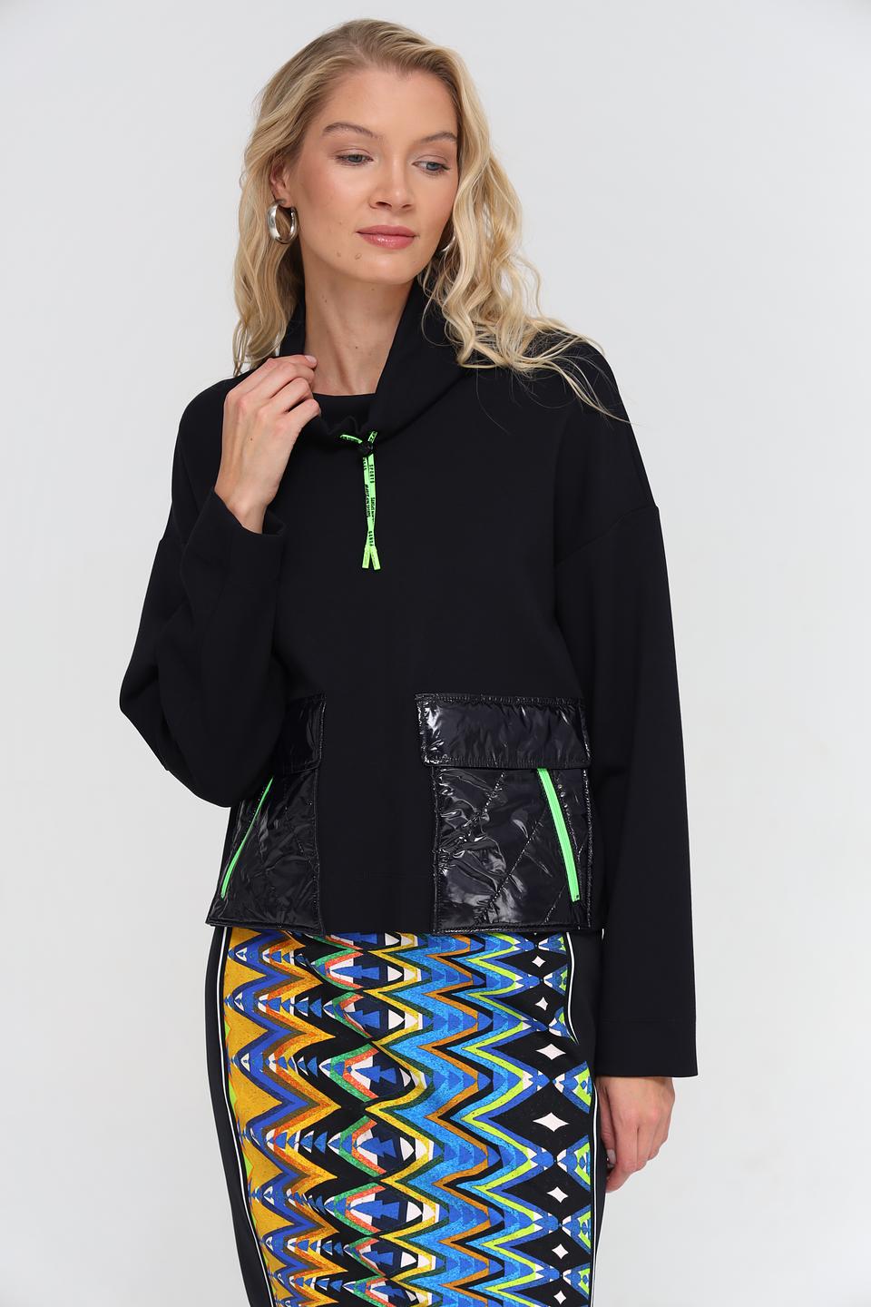 Пуловер Marc Cain Sports чёрный