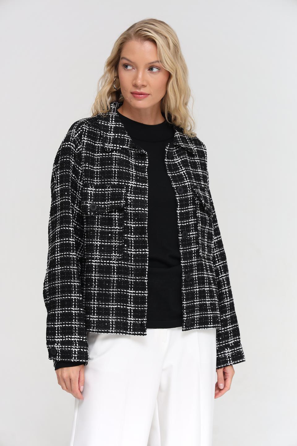 Жакет UNQ в клетку