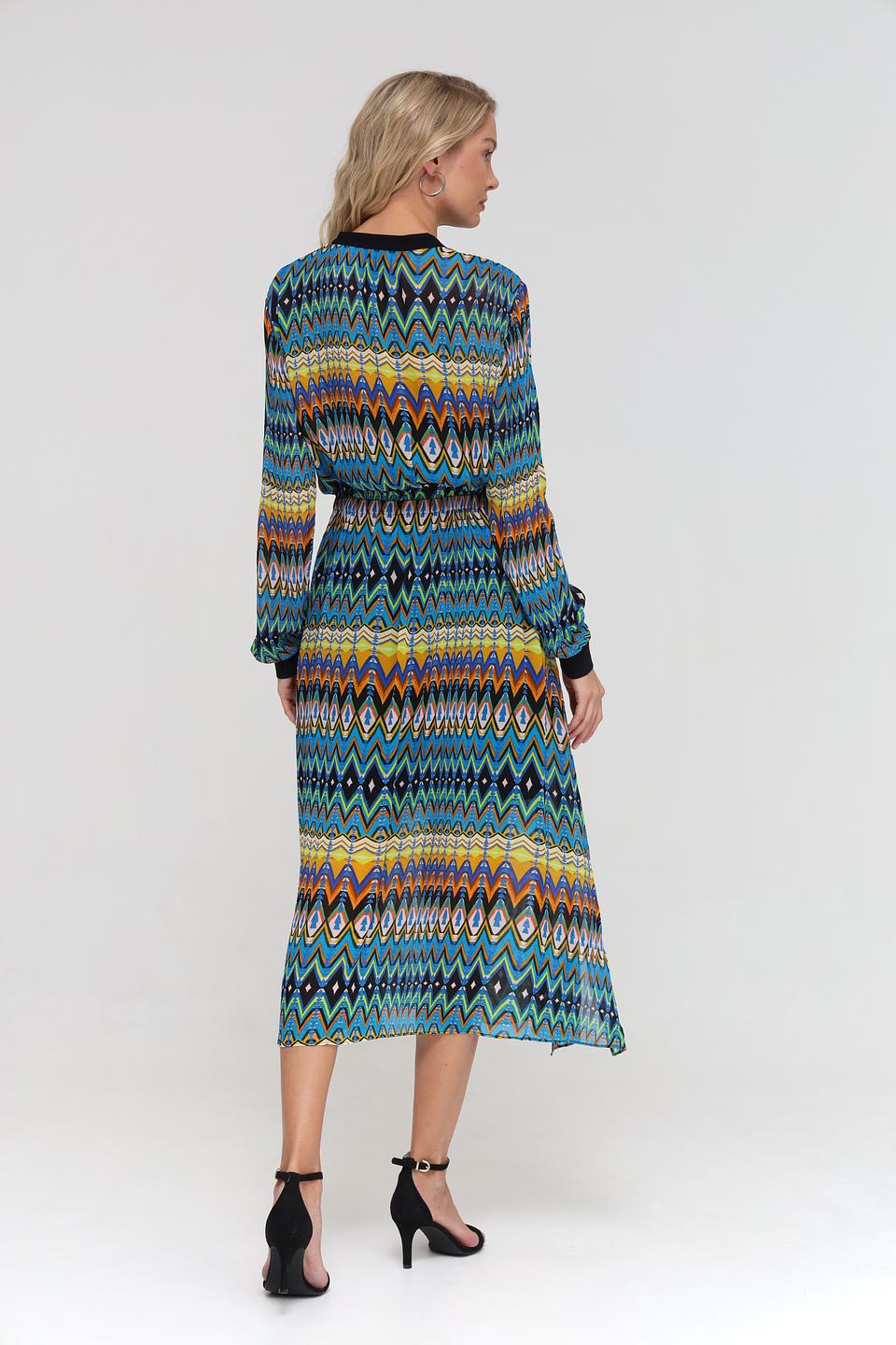 Платье Marc Cain с геометрическим принтом