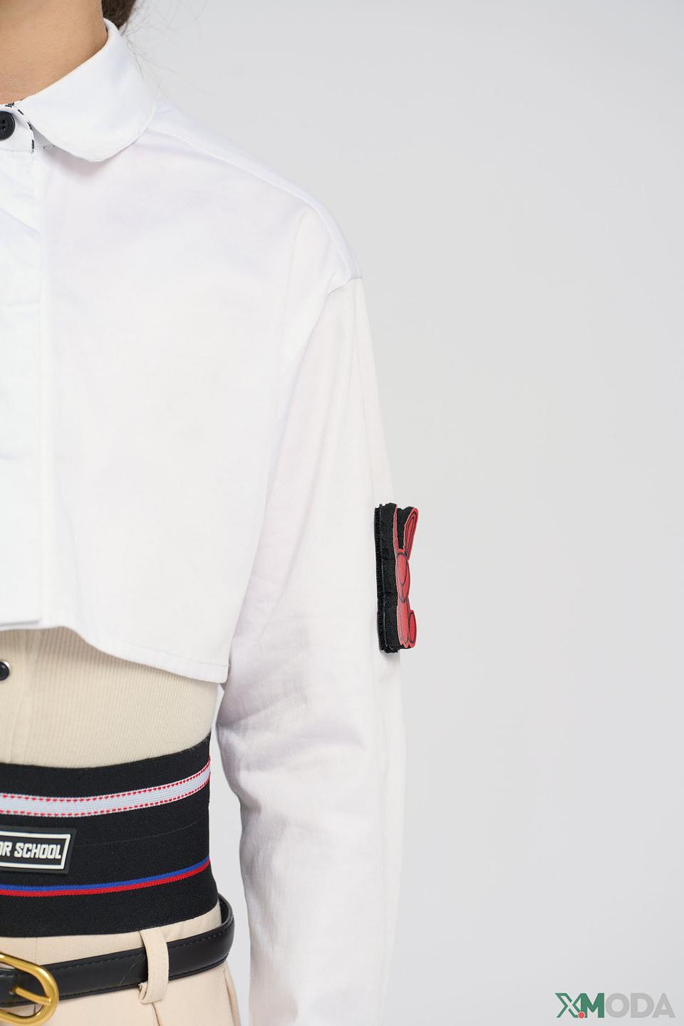 Блуза Choupette дев. с аппликацией