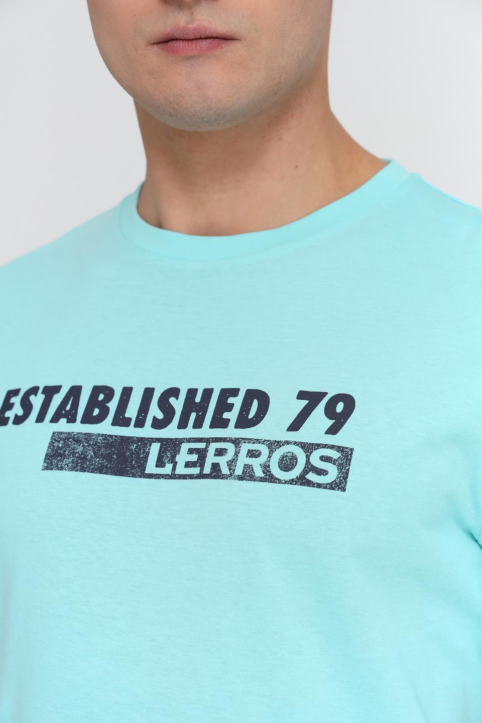 Футболка Lerros Established 79 бирюзовая