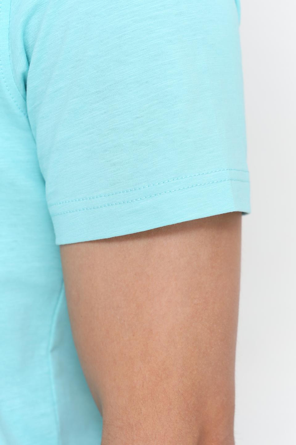 Футболка Lerros с принтом бирюзовая