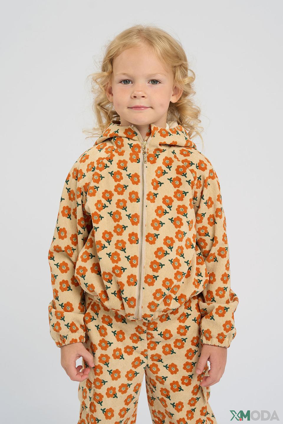 Куртка Choupette дев. с цветочным принтом