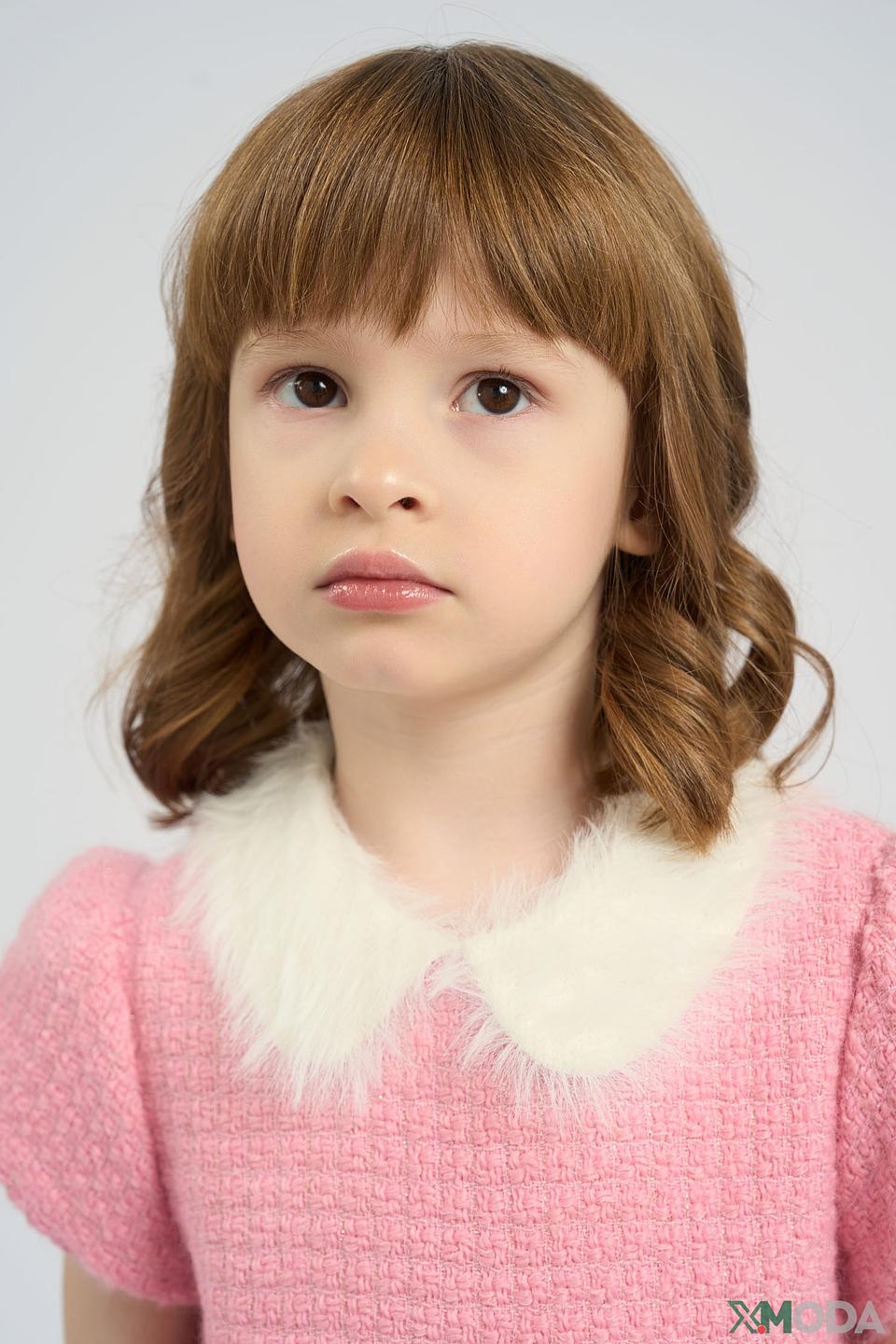 Платье Choupette дев. с лошадкой розовое