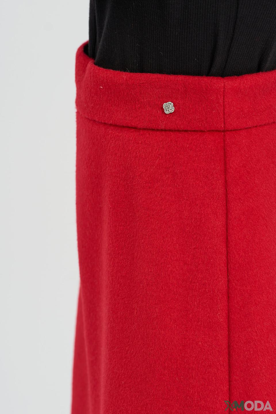 Юбка Choupette детская красная с декором