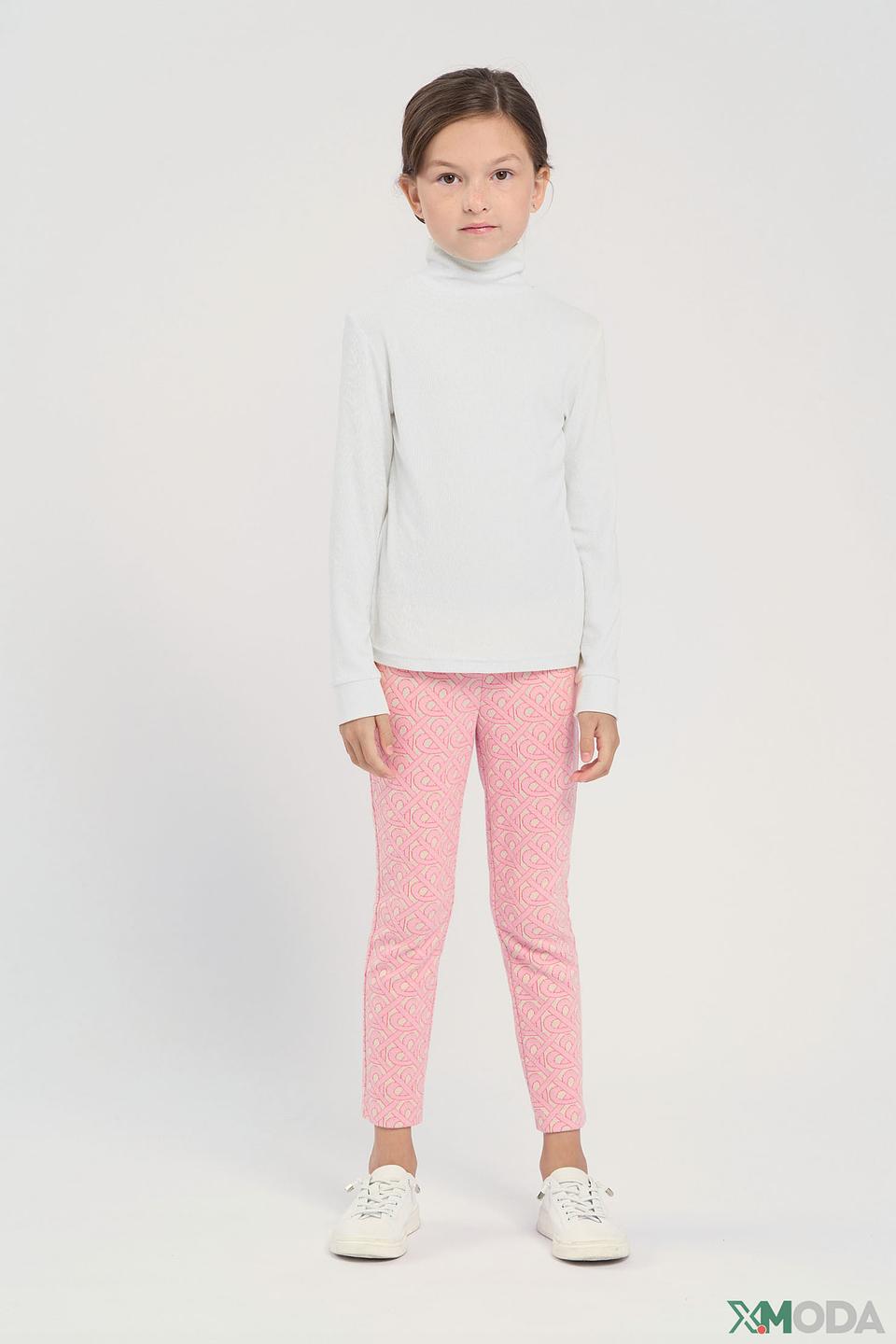 Брюки Choupette дев. с принтом розовый