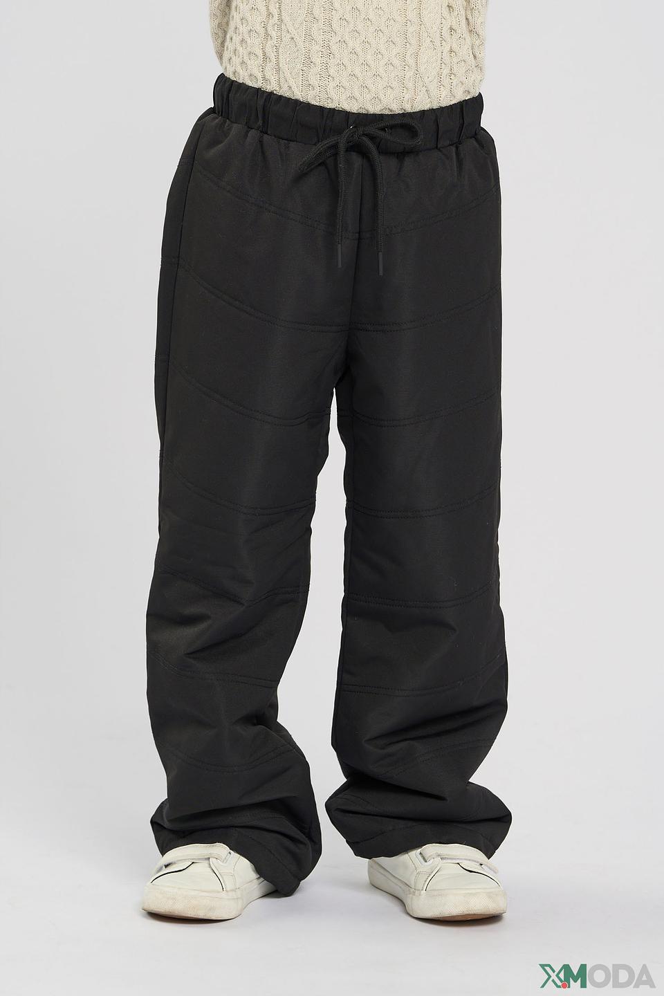 Брюки Choupette стеганые чёрные