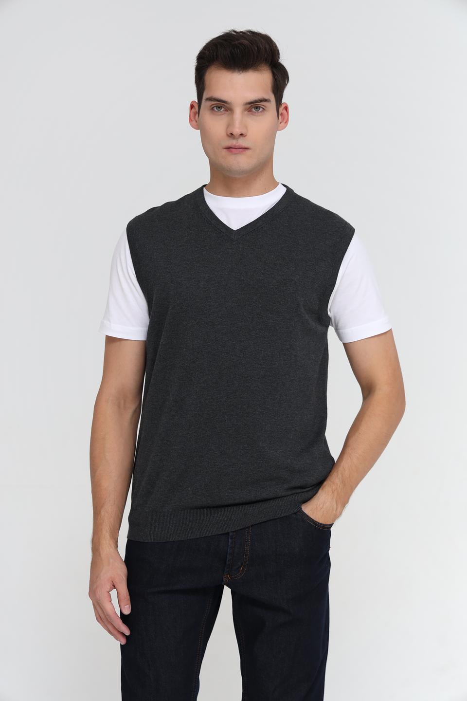 Жилет Casa Moda серый