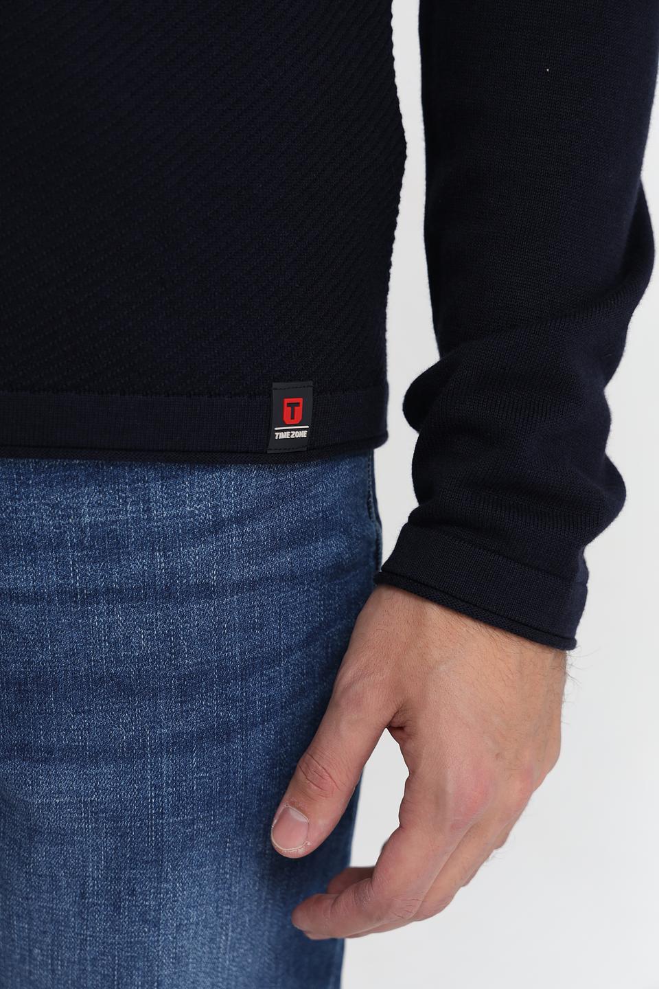 Джемпер Time Zone мужской тёмно-синий