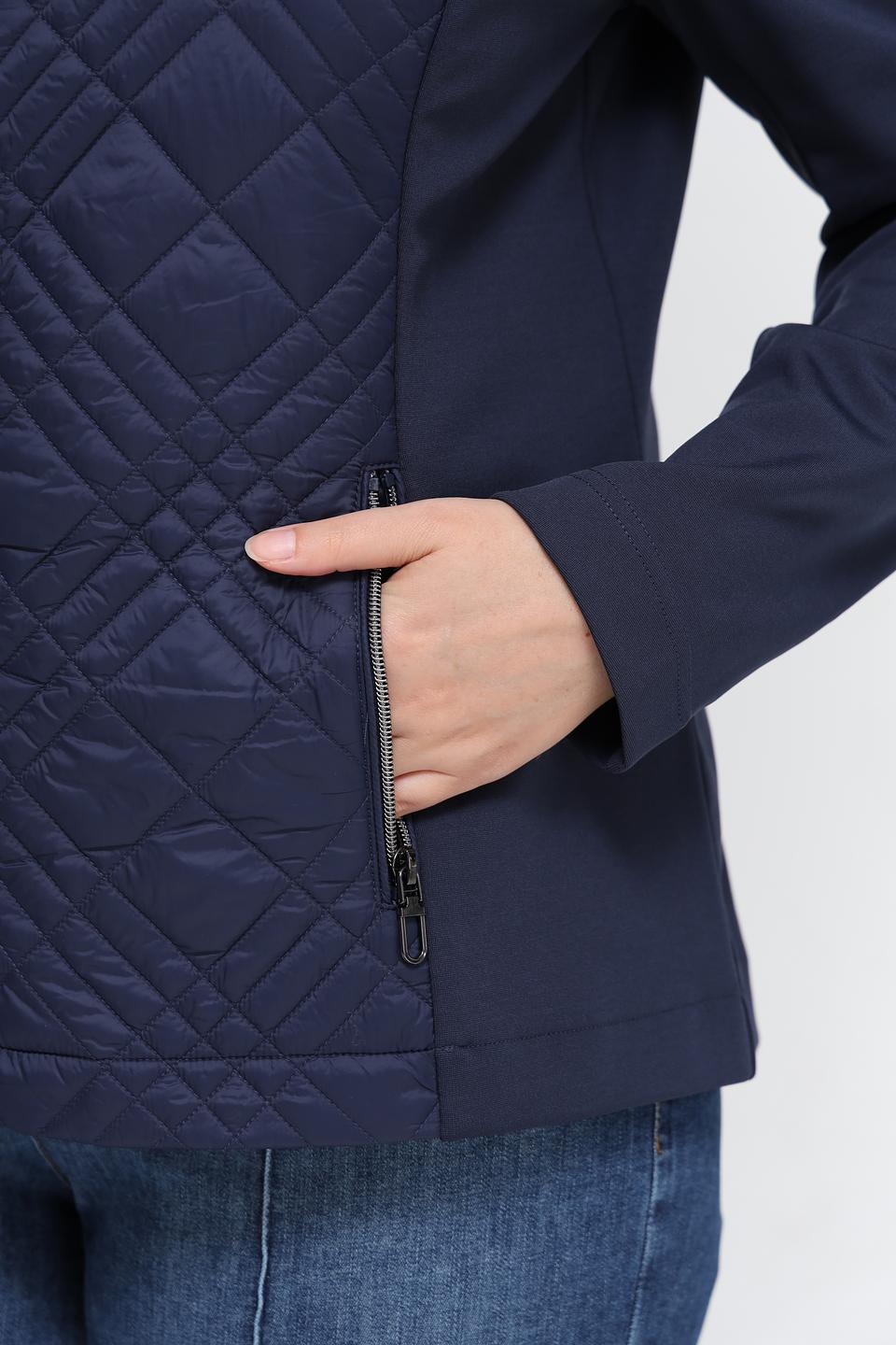 Жакет Rabe collection стеганый синий