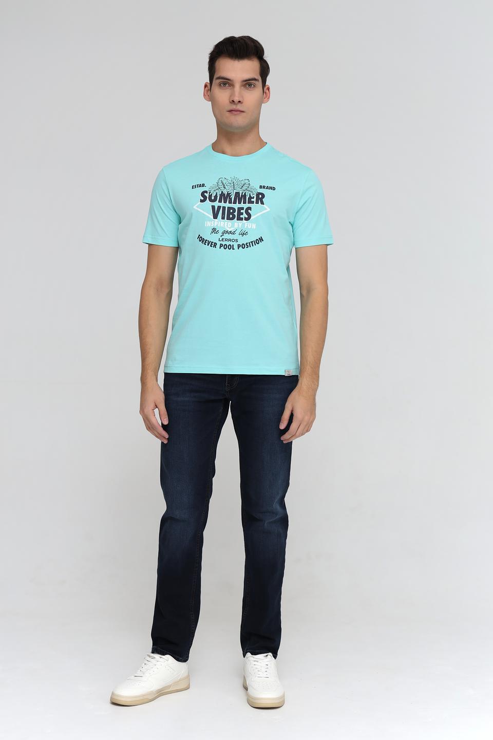 Футболка Lerros Summer Vibes мятный