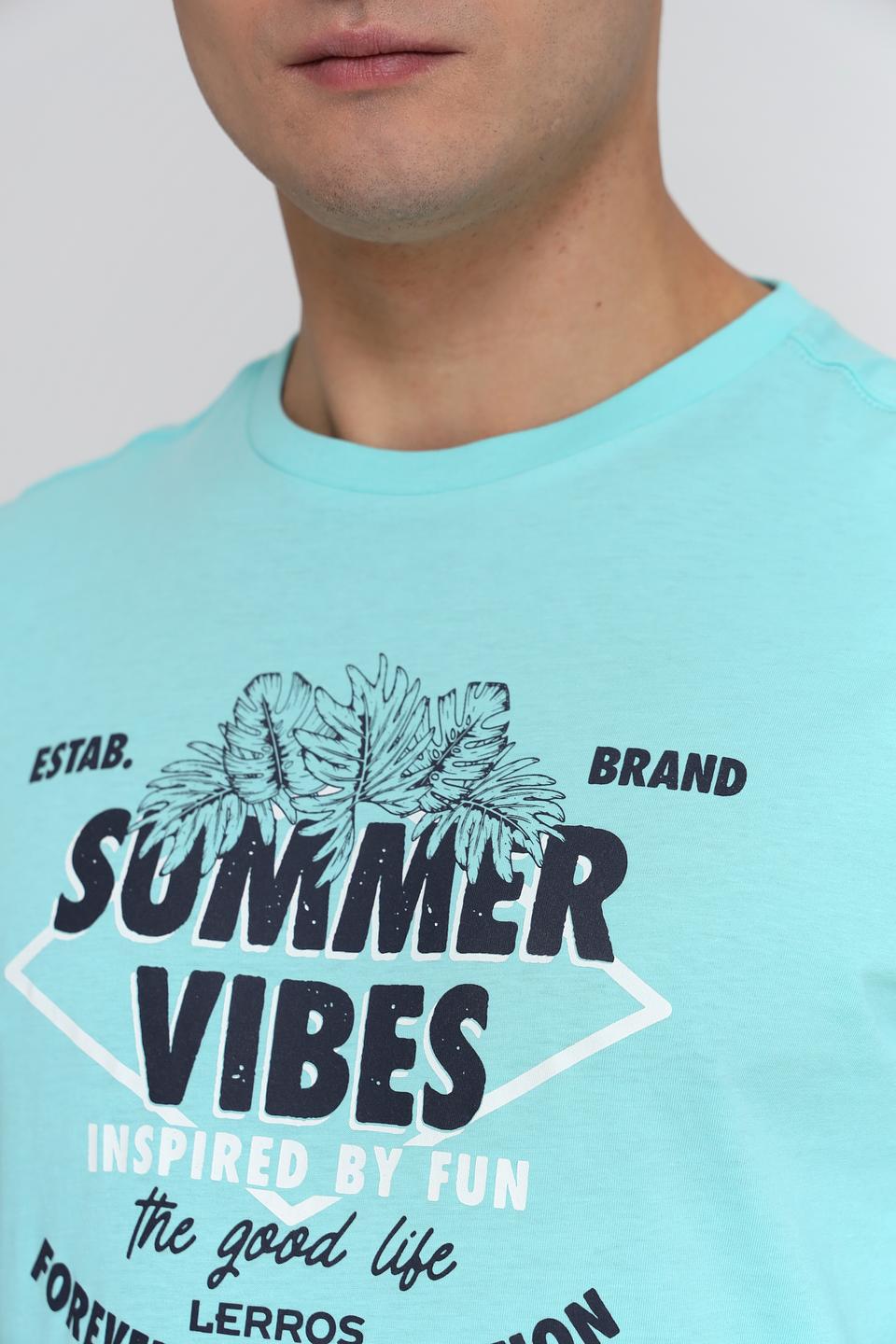 Футболка Lerros Summer Vibes мятный