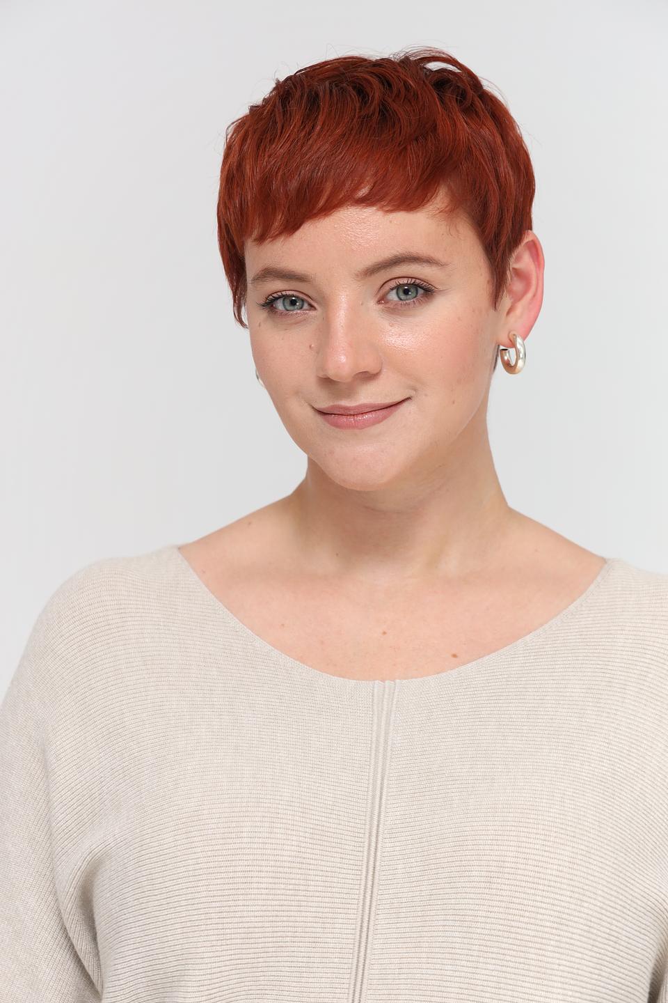 Пуловер Miss Lagotte бежевый