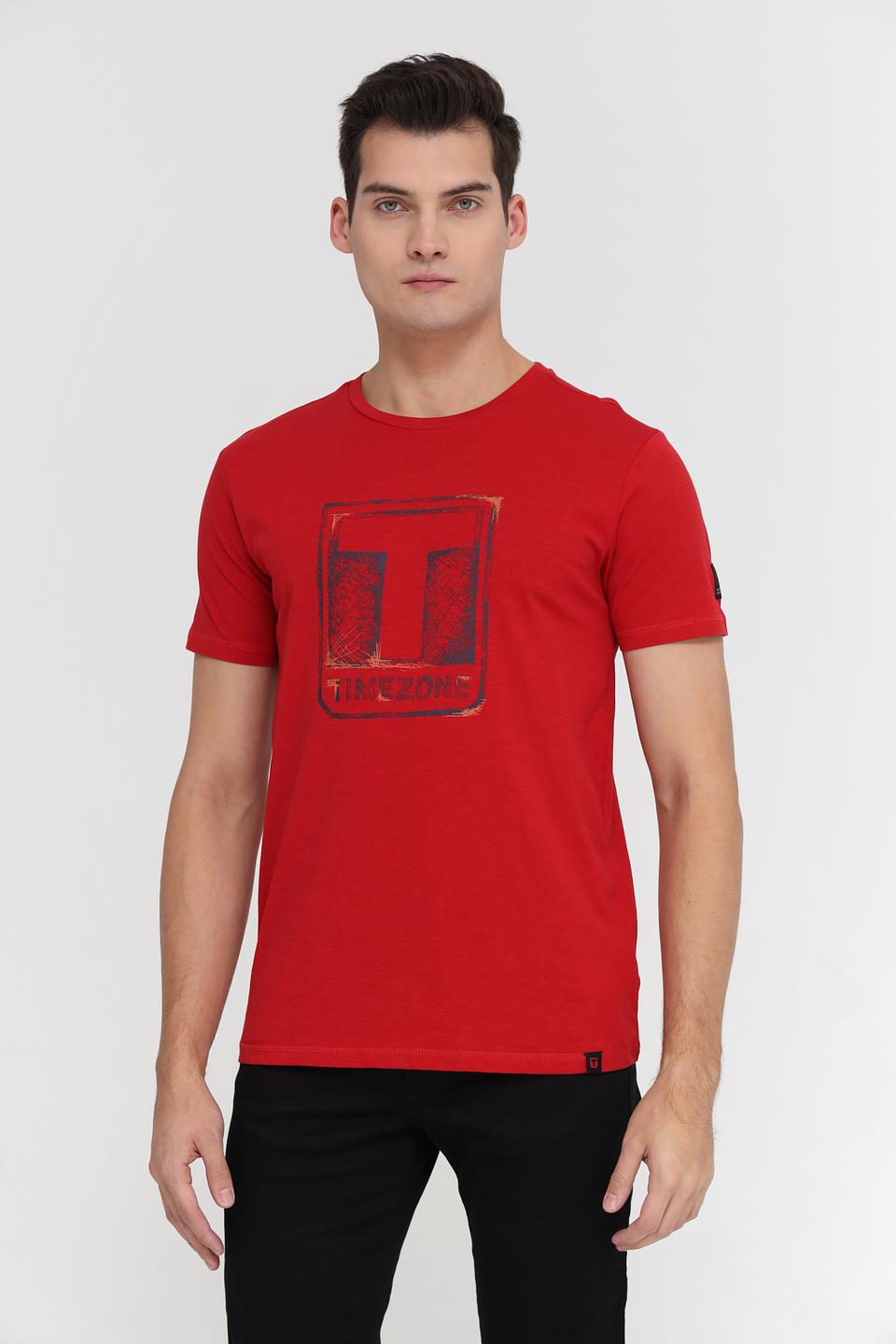 Футболка Time Zone с принтом