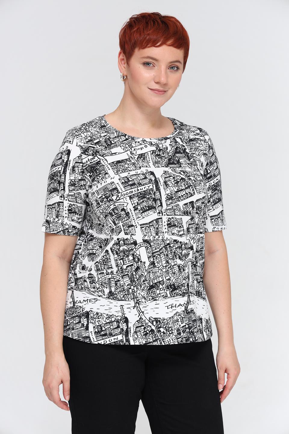 Футболка Margittes с принтом Лондон
