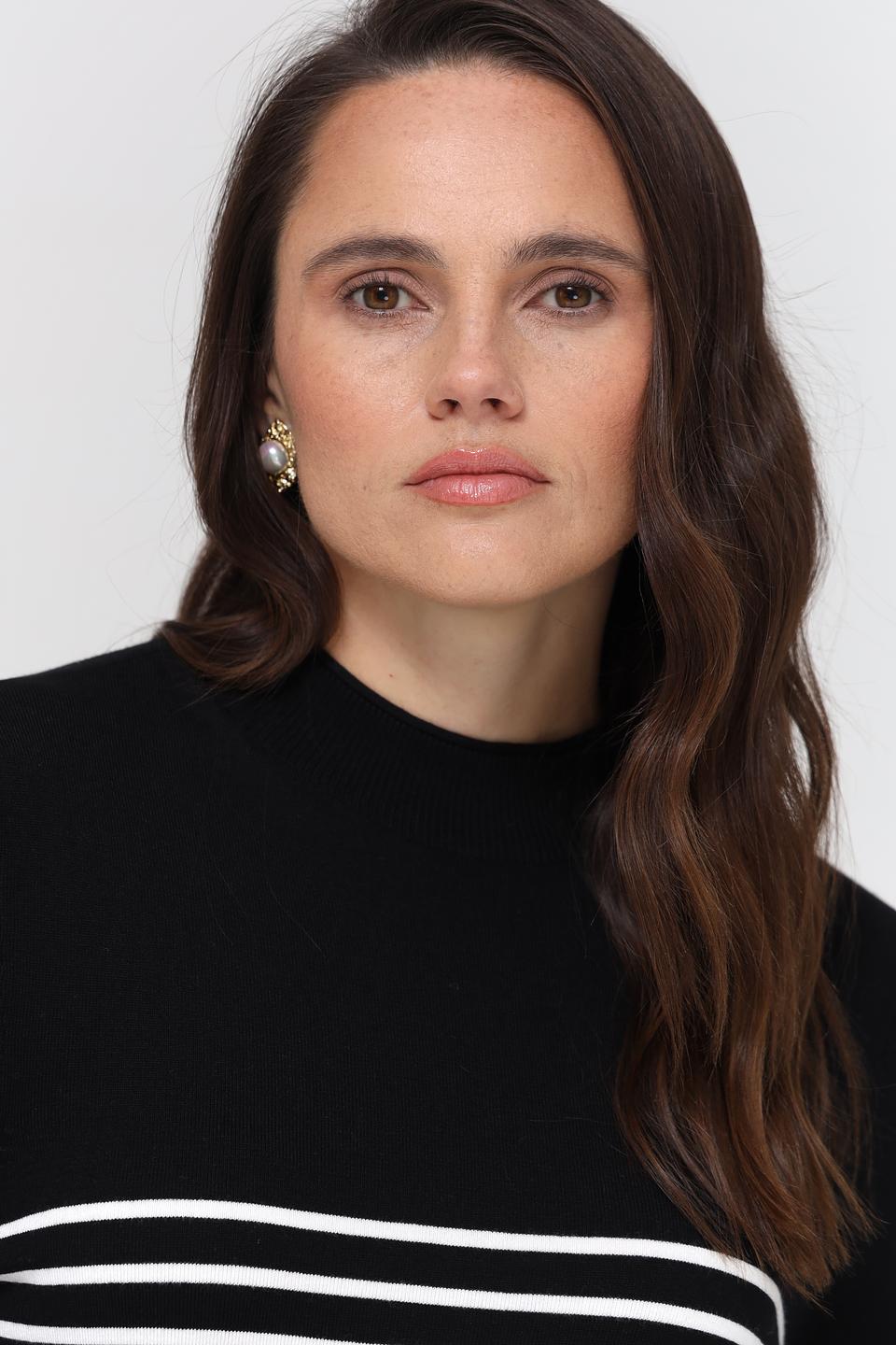 Пуловер Taifun в полоску