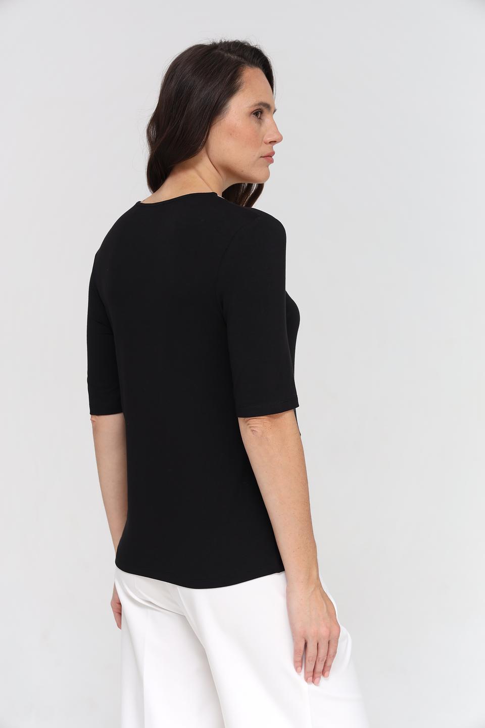 Футболка Taifun с серой отделкой