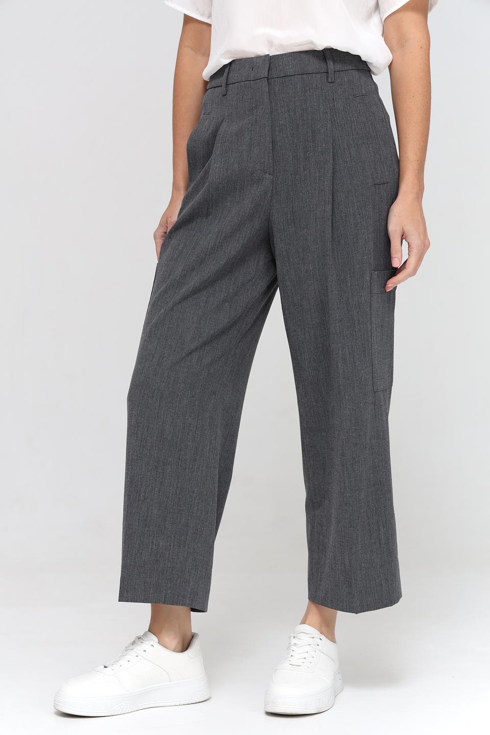 Брюки кюлоты Luisa Cerano серые