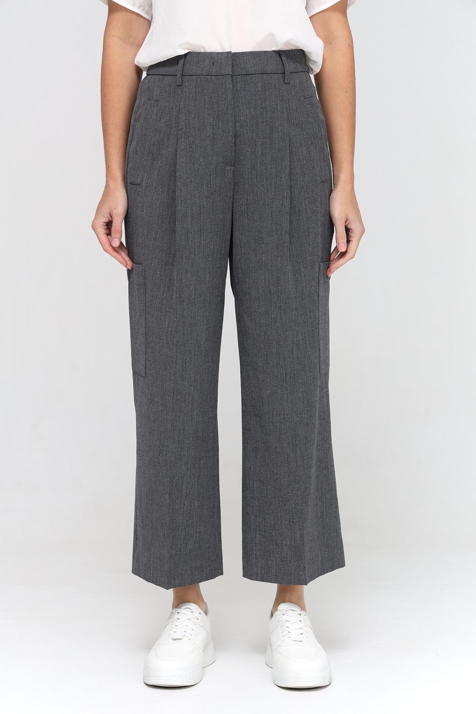 Брюки кюлоты Luisa Cerano серые