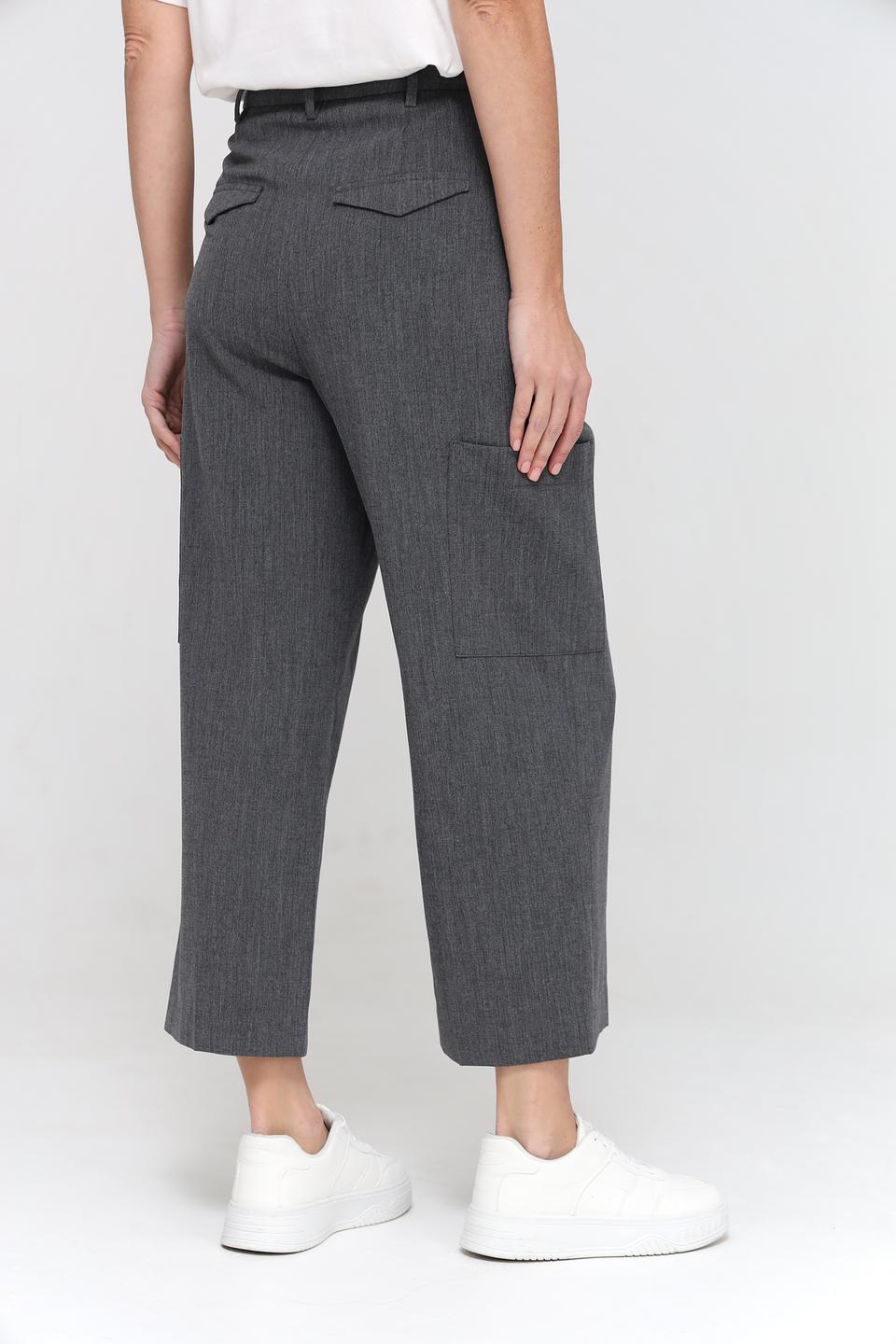 Брюки кюлоты Luisa Cerano серые