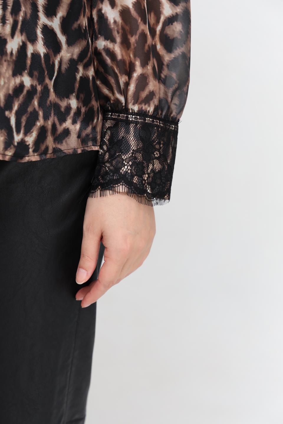 Блуза Marc Cain леопардовый принт