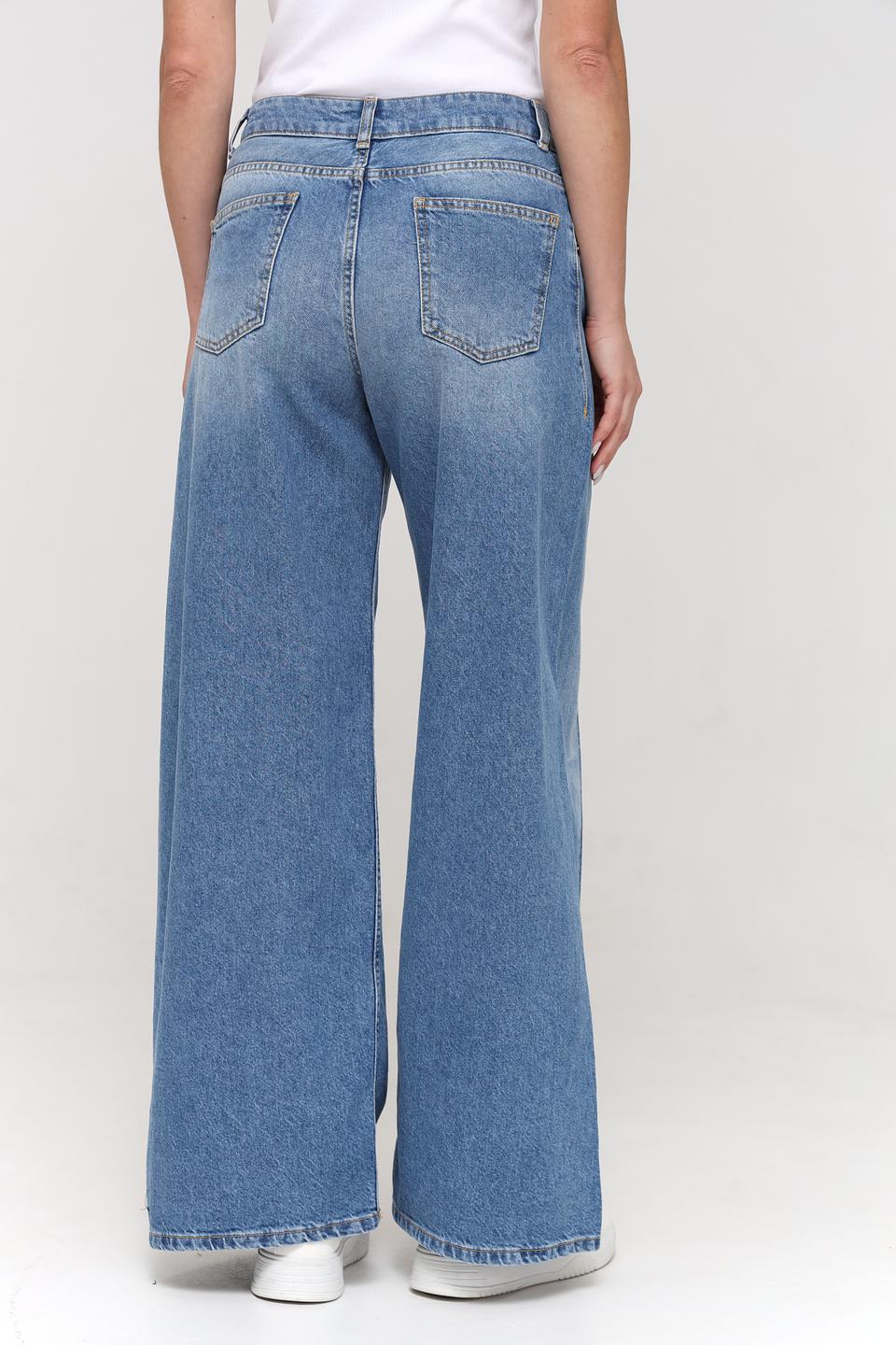 Джинсы Catnoir широкие голубые