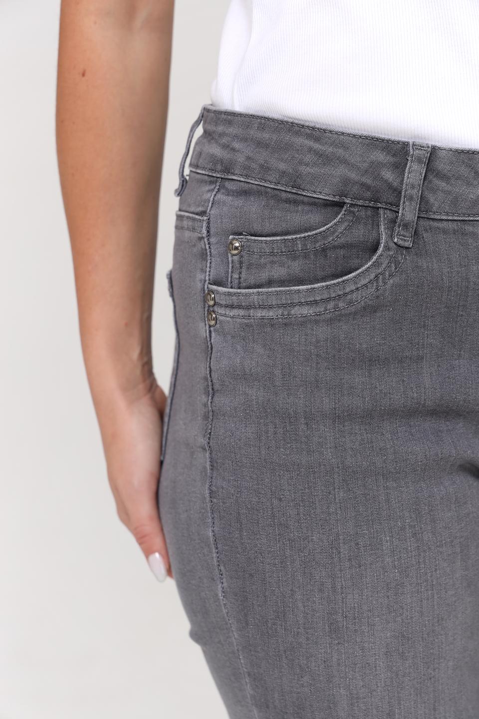 Джинсы Lebek серые прямые