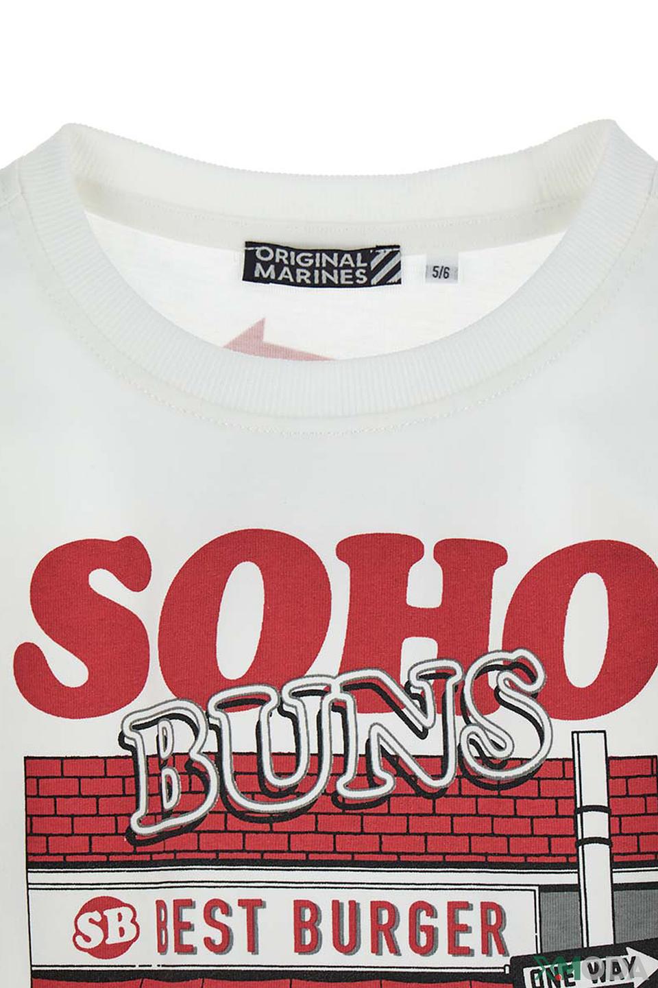 Футболка Original Marines "Soho Buns" молочный