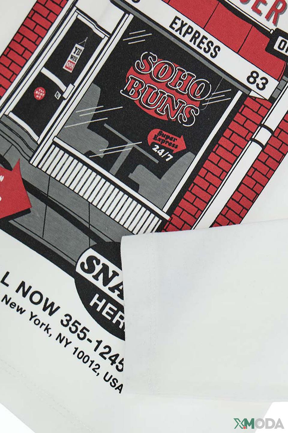 Футболка Original Marines "Soho Buns" молочный