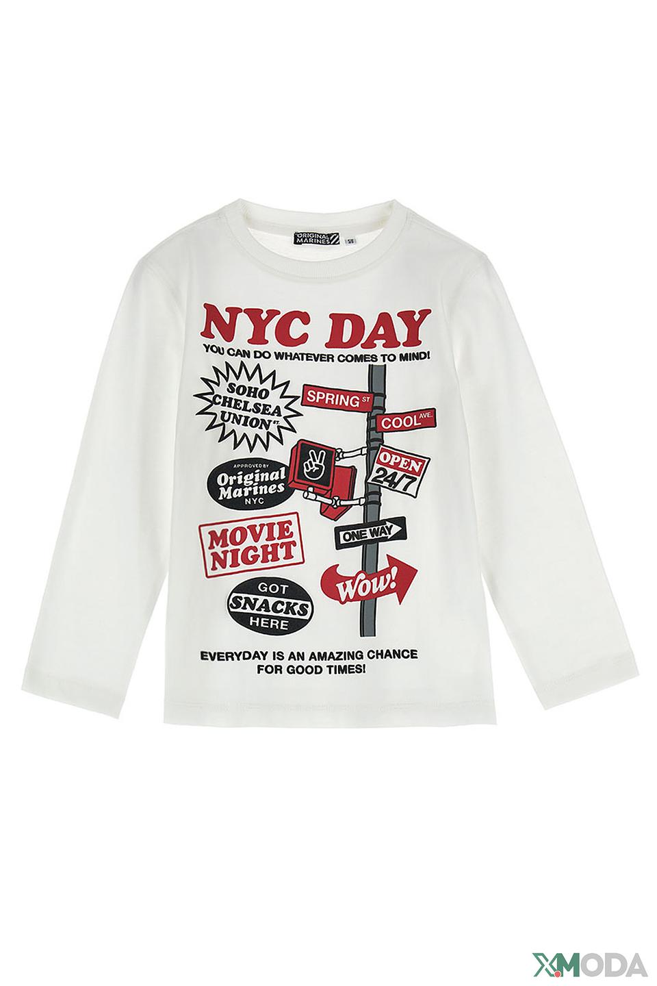 Футболка Original Marines NYC Day молочный