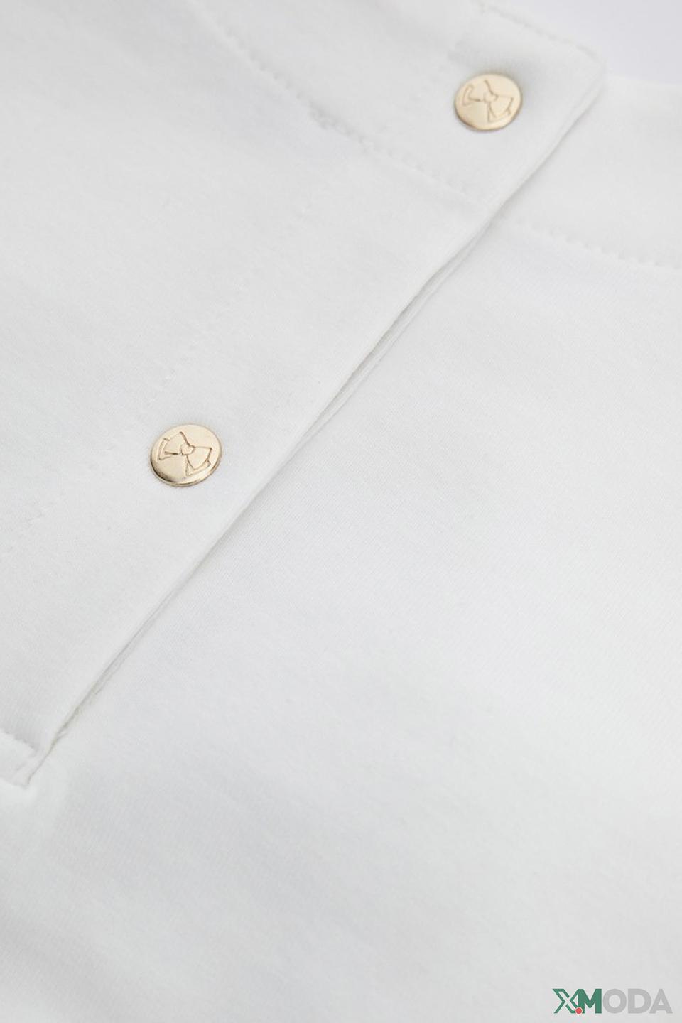 Свитшот Original Marines дев. с бантиком белый