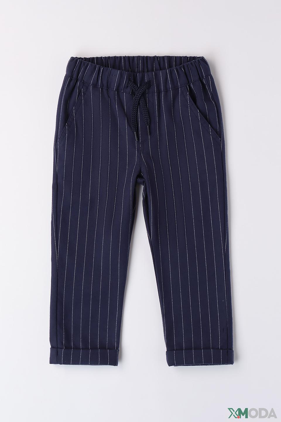Брюки Sarabanda в полоску т.синий