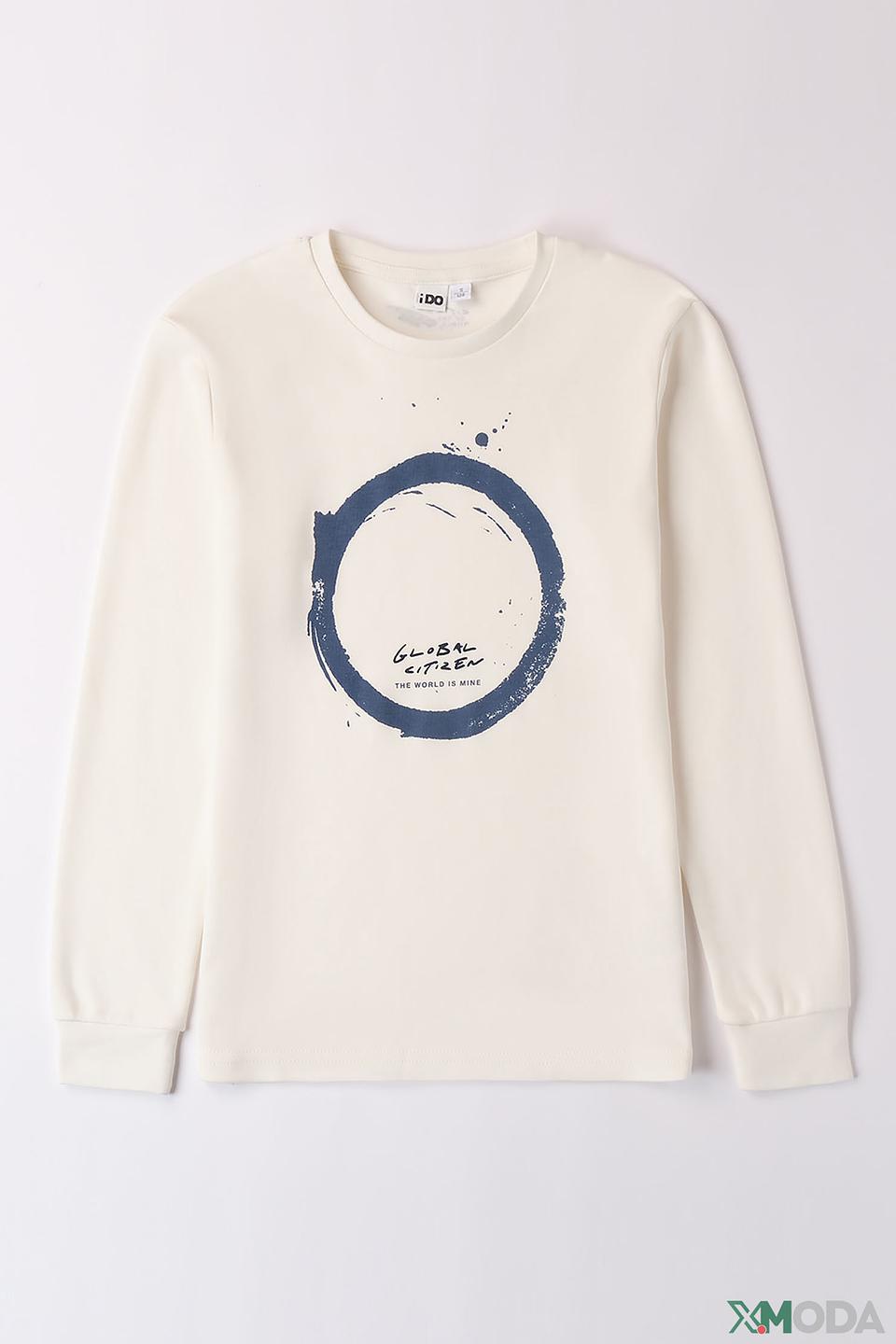 Джемпер Ido с принтом кремовый