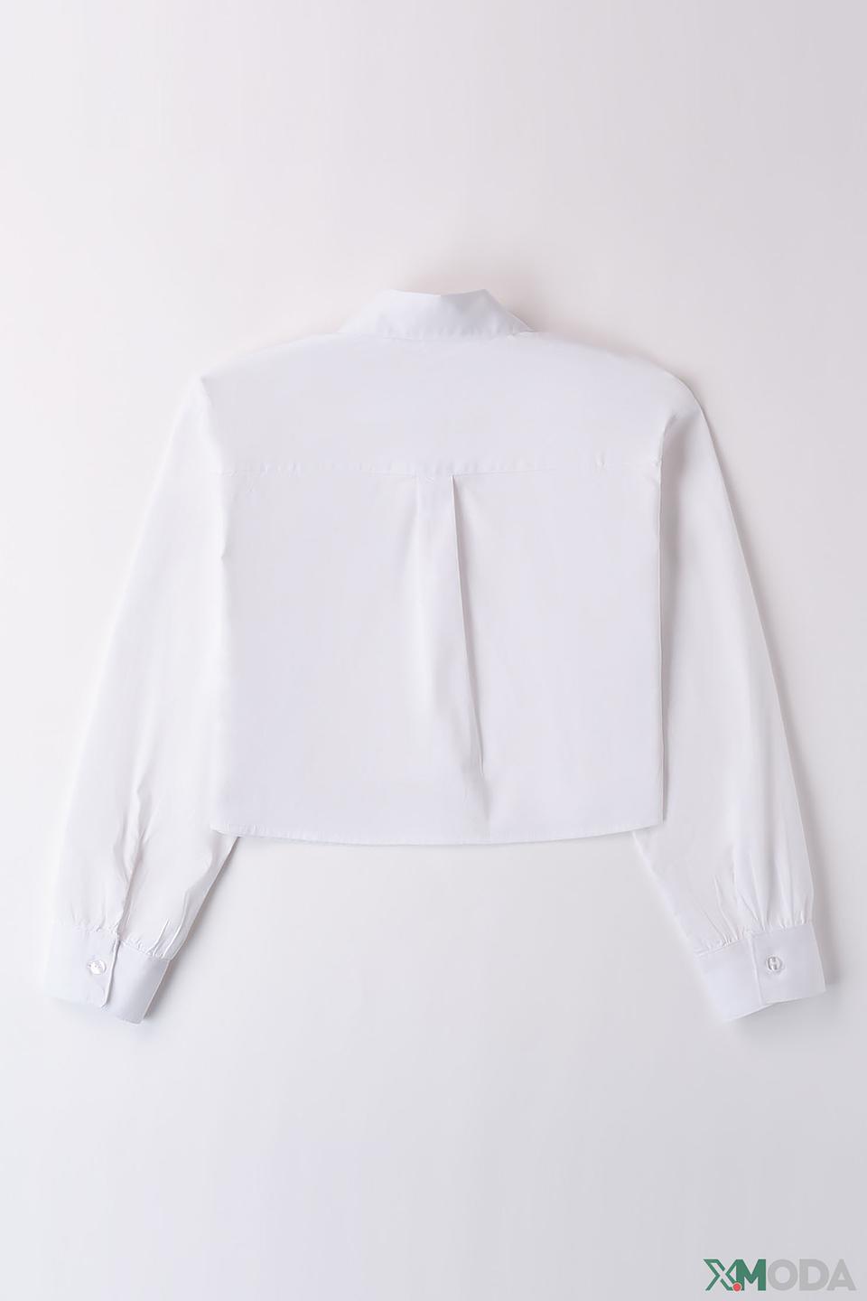 Блуза Ido дев. с камнями белый