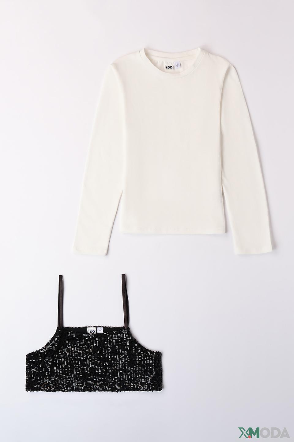 Футболка Ido дев. кремовая