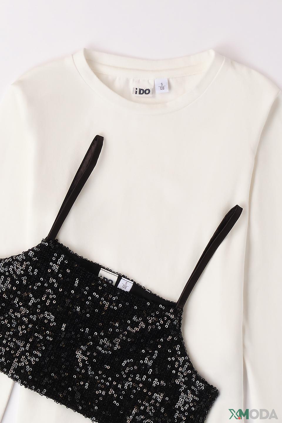 Футболка Ido дев. кремовая