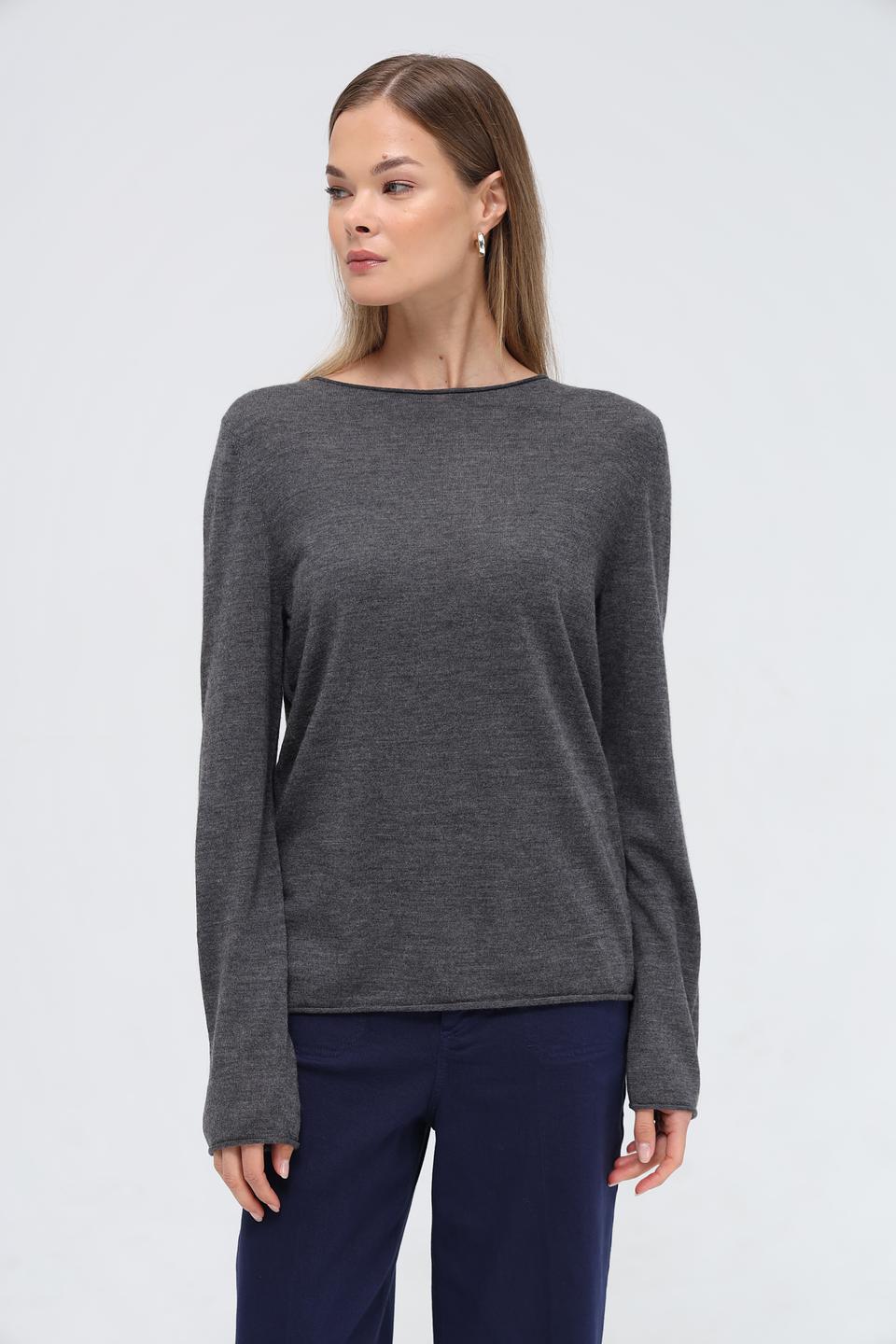 Пуловер Marc O Polo серый