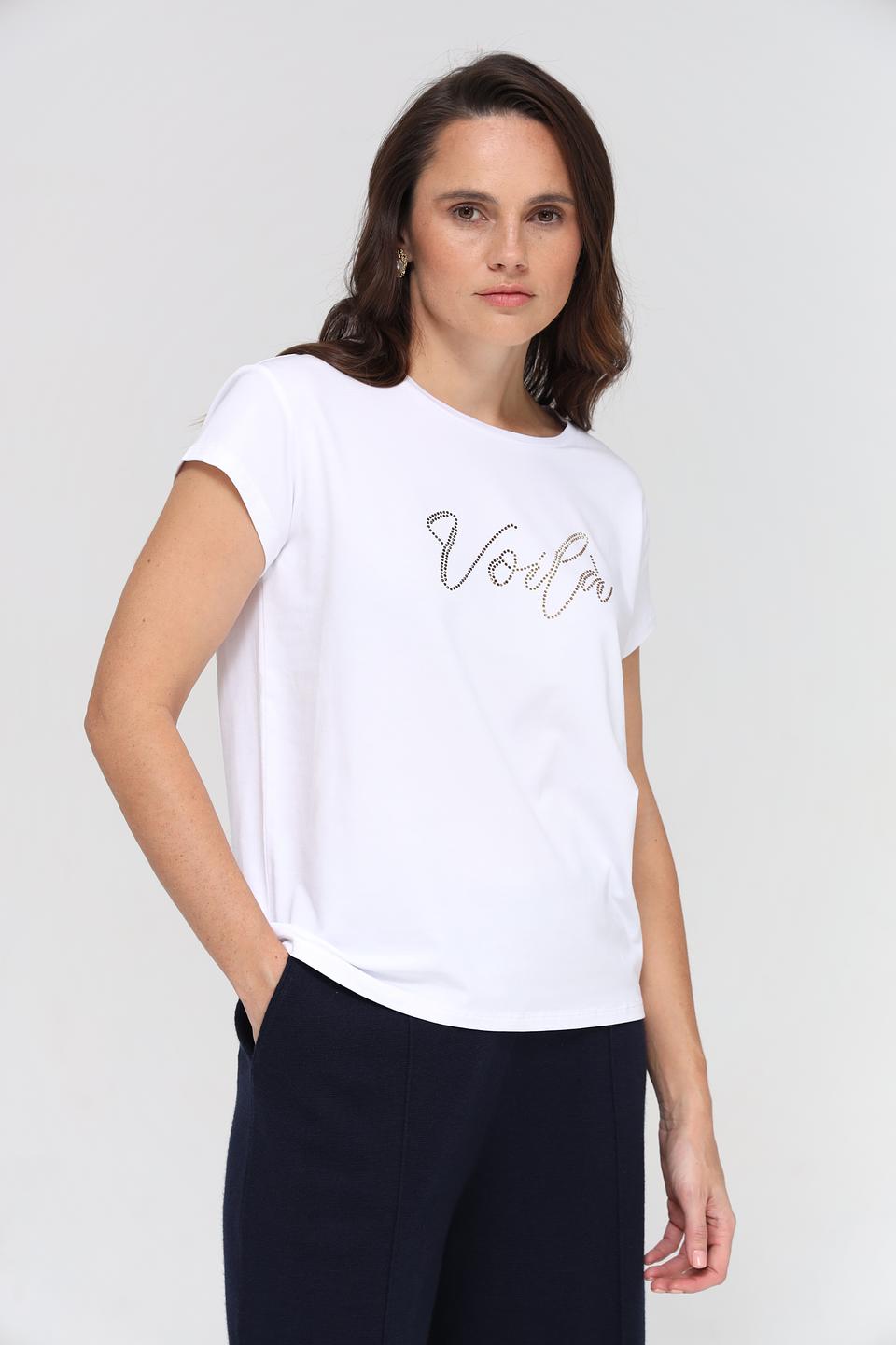 Футболка More and More с логотипом