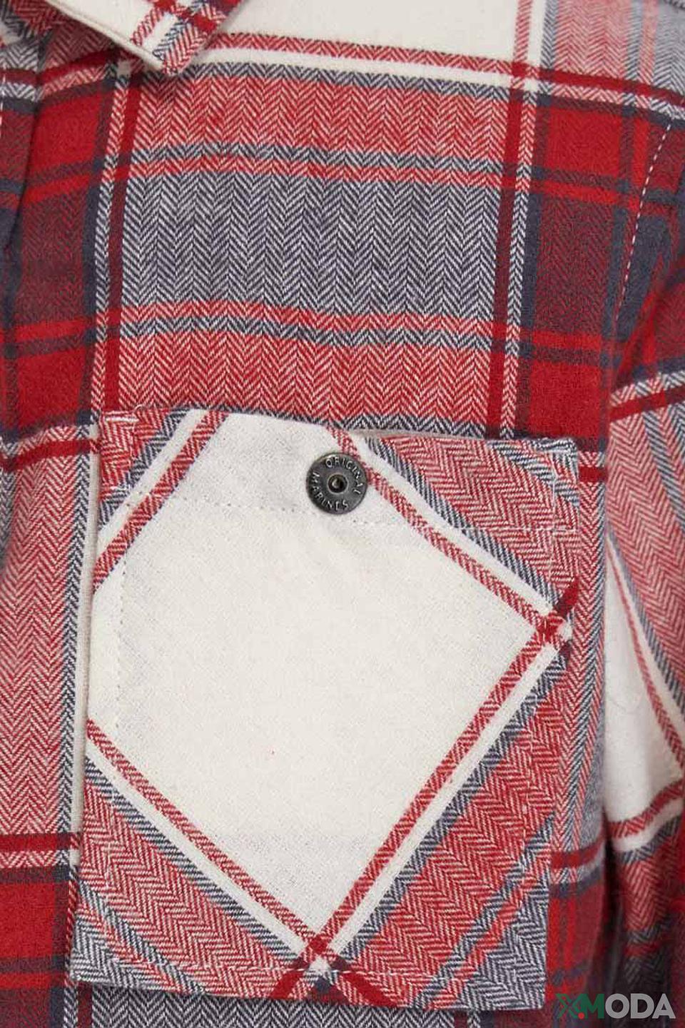 Рубашка Original Marines клетка мультиколор