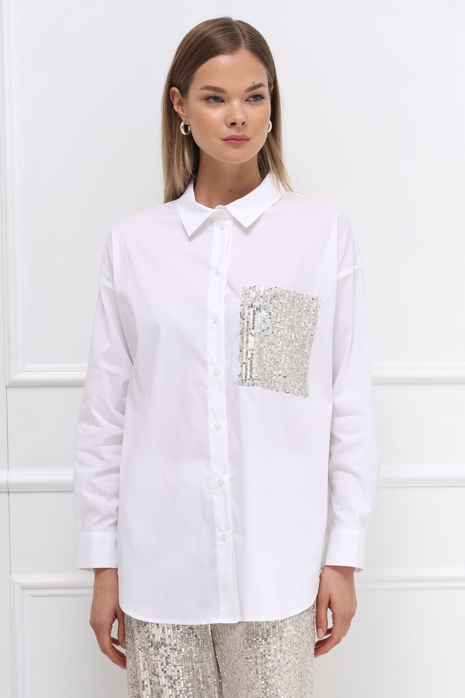 Рубашка Catnoir с пайетками