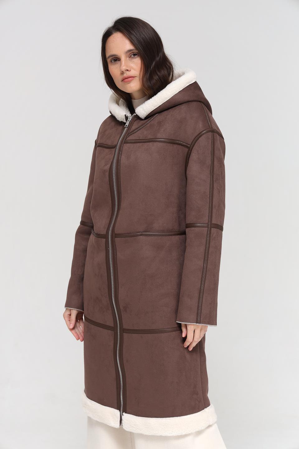 Пальто Electra style дублёнка